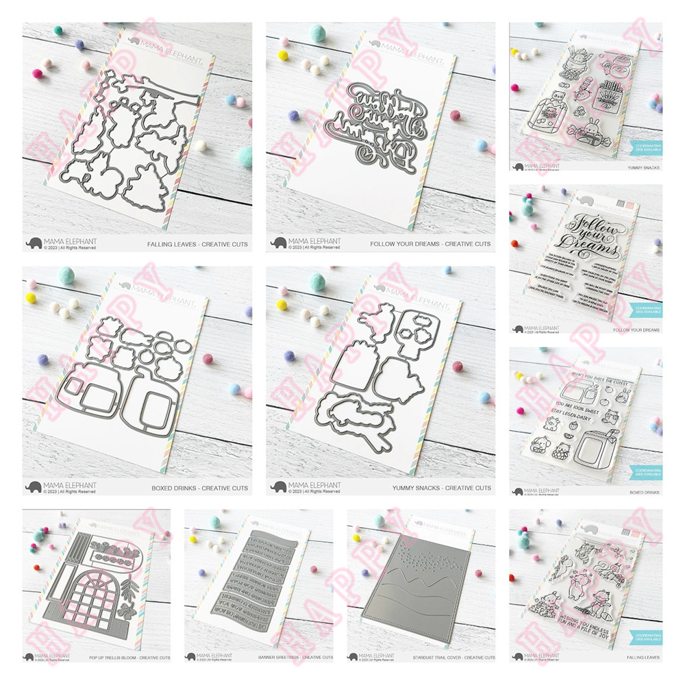 Metal Cutting Dies Stamps Anim - Food Snacks Healthy review and price