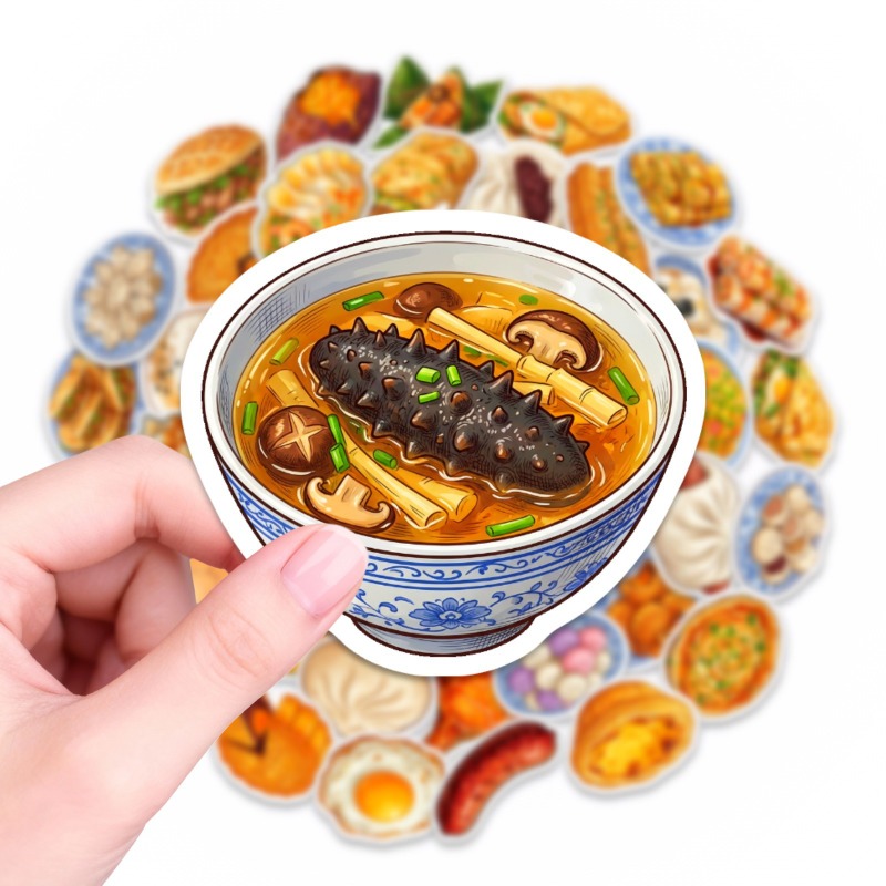 50pcs Chinese Food Diary, Non- - Food Like Snacks review and price