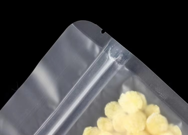 Stand Up Frosted Ziplock Bags  - Logo Food Snack review and price