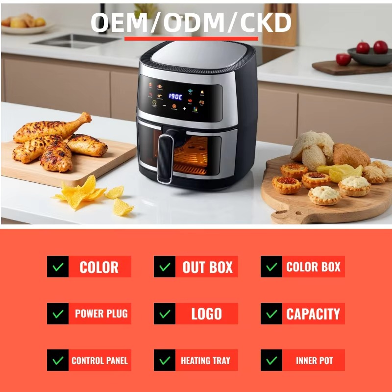 Wholesale 10L Black Air Fryer  - Food Snacks Healthy review and price