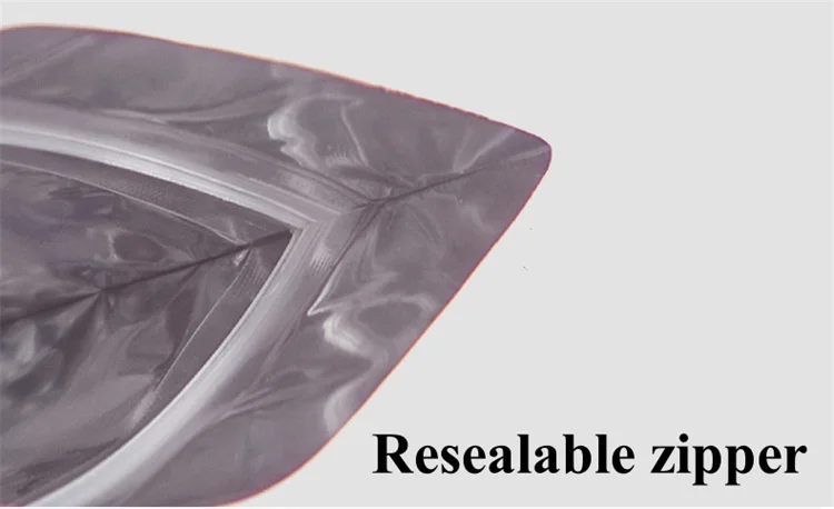 Flat Resealable Aluminum Foil  - Logo Food Snack review and price