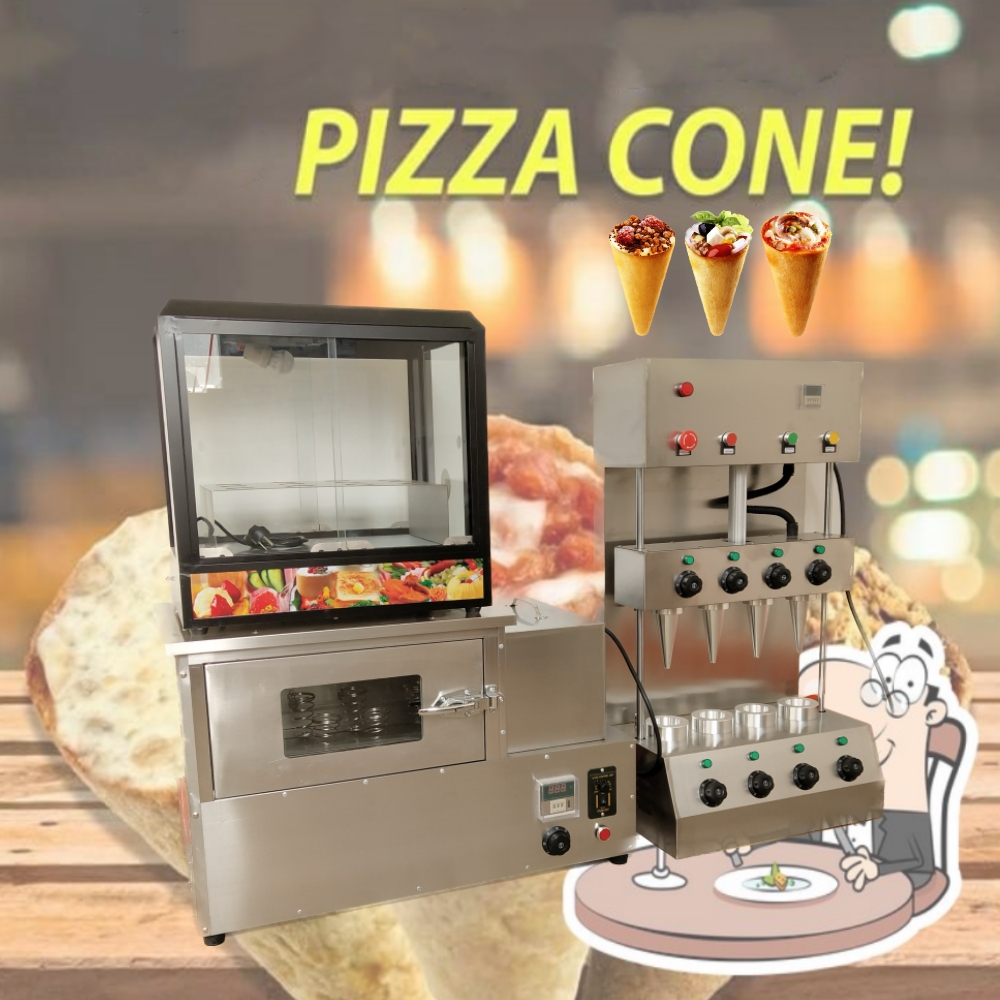 110V 220V Popular Pizza Cone M - Food Snacks Healthy review and price