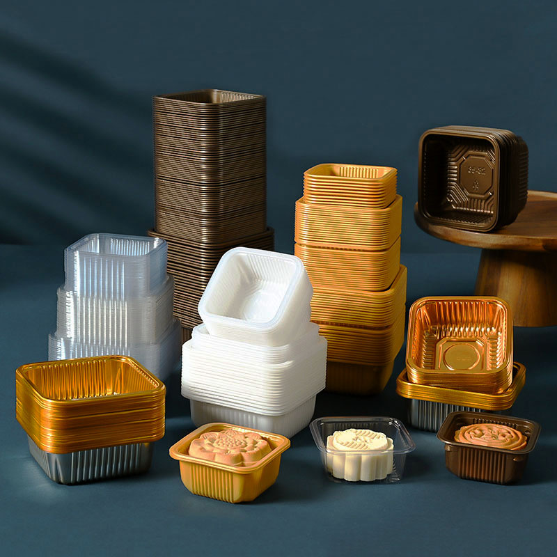 100pcs Mooncake Plastic Tray P - Food Like Snacks review and price