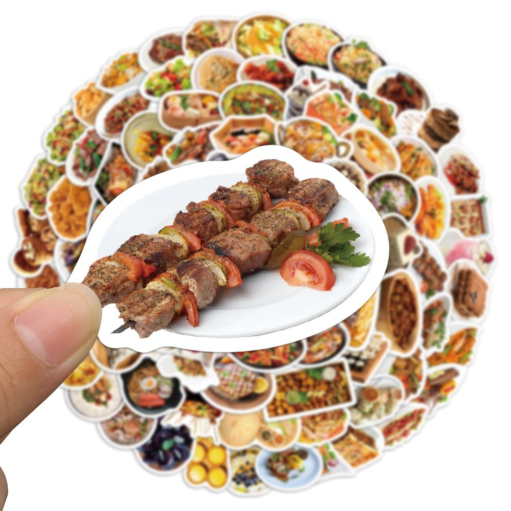 10/30/50PCS Cartoon Chinese Fo - Food Like Snacks review and price