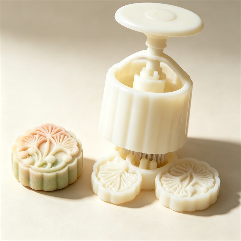 Mooncake Mold Ginkgo Leaf Hand - Food Stamps Snacks review and price
