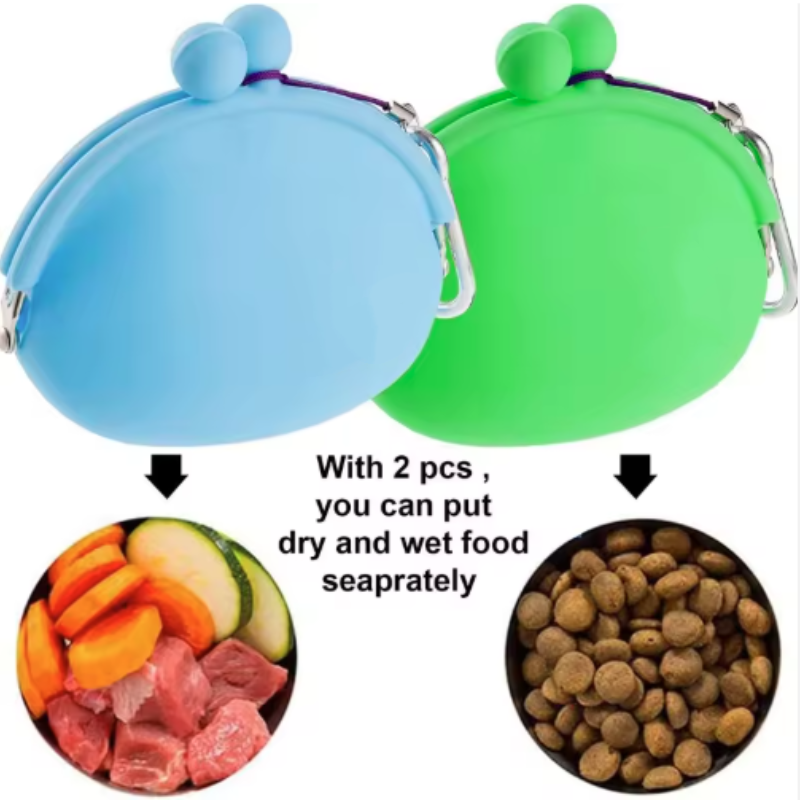 Portable Silicone Pet Snack Ba - Food Snacks For Hiking review and price