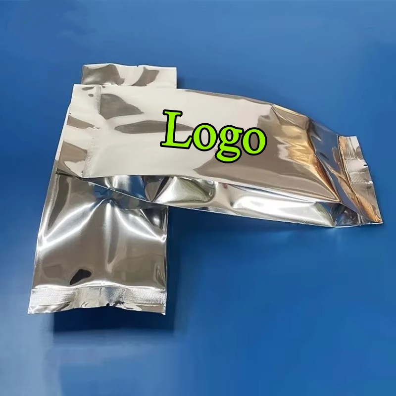 100PCS Side Gussets Glossy Sil - Logo Food Snack review and price
